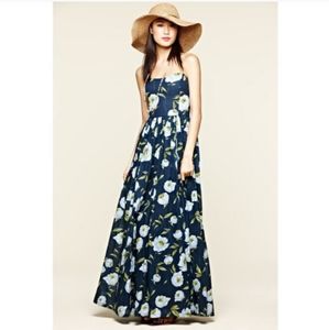 French Connection Spring Bloom Cotton Maxi Dress 8